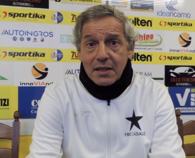 VIDEO - Casale Calcio: mister Buglio dopo la vittoria di Borgaro: «Sono contento dei tre punti di oggi»